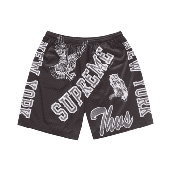Supreme Varsity Mesh Shorts Black
