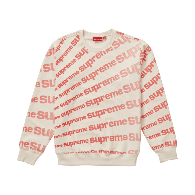 Supreme Radial Crewneck Natural