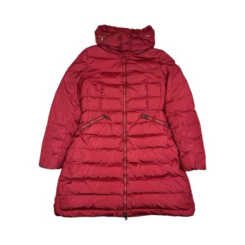 Women’s Moncler Flammette Giubbotto Parka Dark Red | Vintage Clothing Store Canada