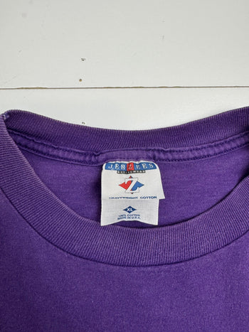 Vintage '01 Baltimore Ravens AFC Champions Tee Purple