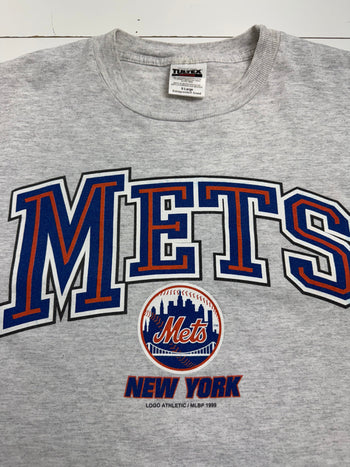 Vintage '99 MLB New York Mets Tee White