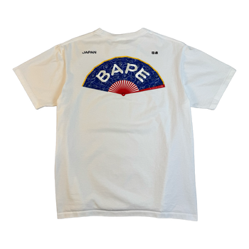 BAPE Japanese Fan Tee White (USED)