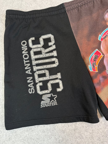 90s Starter Spurs David Robinson Shorts