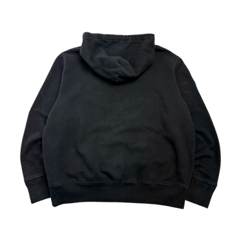 Vintage Polo Ralph Lauren Green Logo Hoodie Black