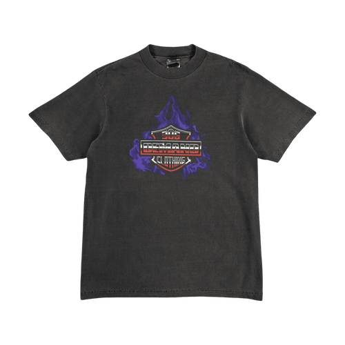 Demand 306 Garment Dyed Tee Dark Grey | Vintage Clothing Store Canada