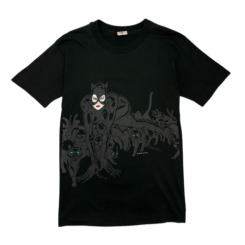Vintage 1990’s Catwoman DC Comics Tee Black | Vintage Clothing Store Canada