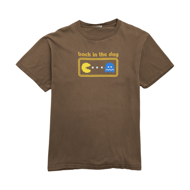 (M) Vintage Pac-Man Tee Brown