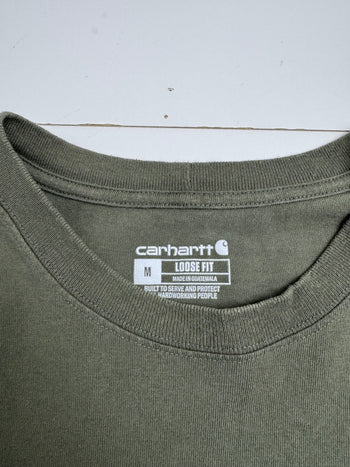 Carhartt Side Pocket Tee L/S Tee Green