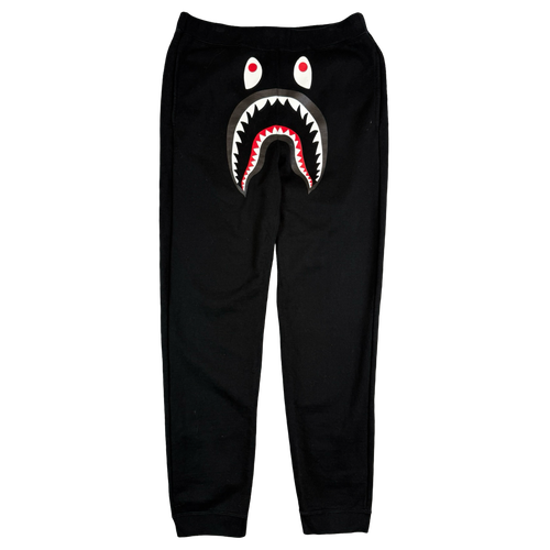 BAPE Shark Slim Sweatpants Black/Blue (USED) | Vintage Clothing Store Canada