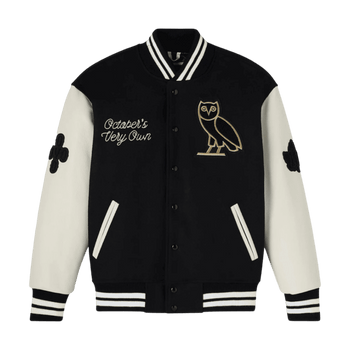 OVO Collegiate Varsity Jacket Black