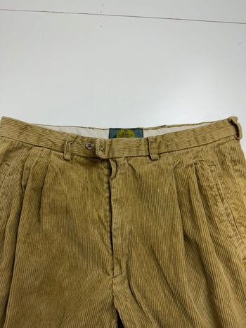 (36) Vintage Old Sport Corduroy Pants Desert Tan
