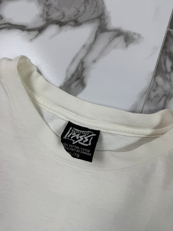 Vintage 1990s The Beatles Backstage Pass Tee White