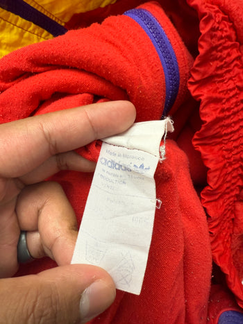 Vintage 1990's Adidas Adventure Polar Fleece Jacket Multi
