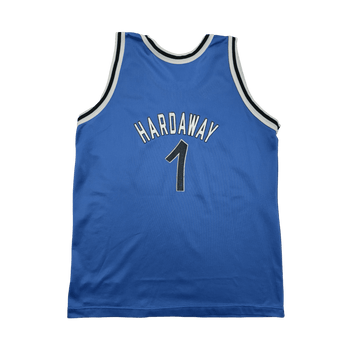 (M) Vintage Champion Orlando Magic Penny Hardaway Jersey Blue