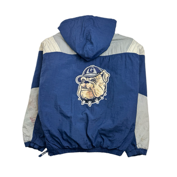 Vintage 90s Starter Georgetown Hoyas Zip-Up Jacket