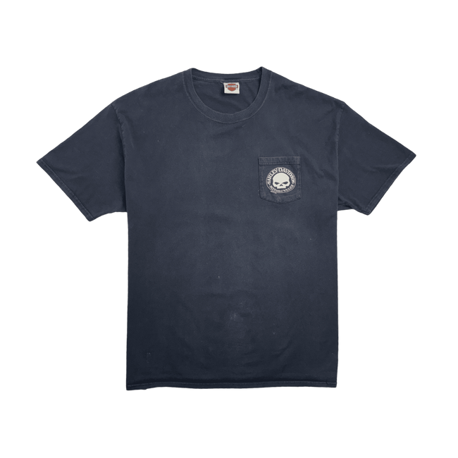 (XXL) '15 Harley Davidson Daytona Tee Navy