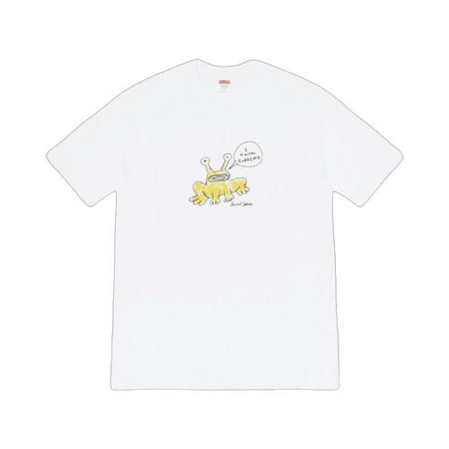 Supreme Daniel Johnston Frog Tee White | Vintage Clothing Store Canada