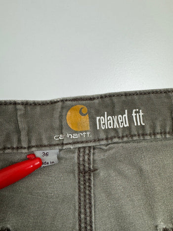 (37) Carhartt Carpenter Shorts Taupe