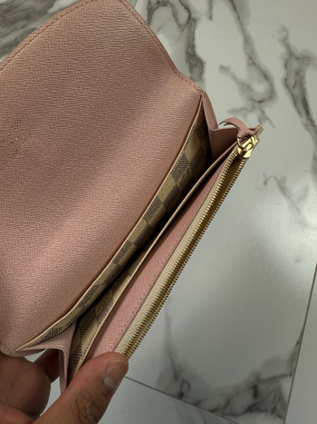 Louis Vuitton Damier Azur Emile Wallet