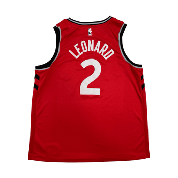 (XL) Nike Toronto Raptors Kawhi Leonard Jersey Red