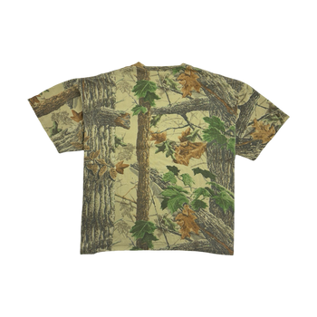 (L) Vintage 90s Jerzees Camo Pocket Tee