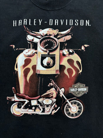 (M) Vintage '00 Harley Davidson Heritage Tee Black
