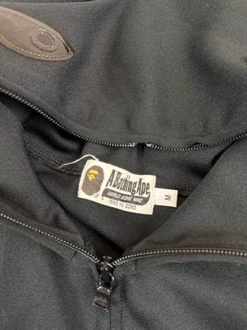 BAPE Jersey Shark Full Zip Hoodie Black (USED)