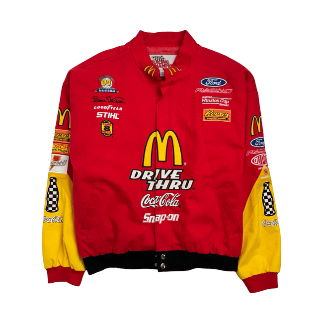 Vintage McDonalds Nascar Racing Jacket