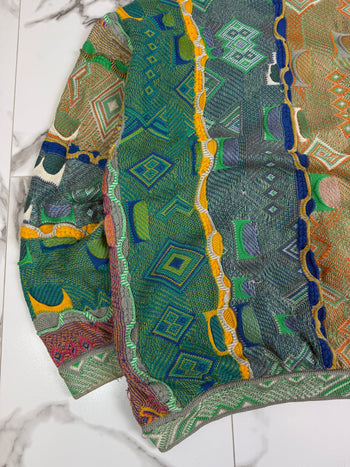 Vintage Coogi 3D Cardigan Knit Sweatshirt