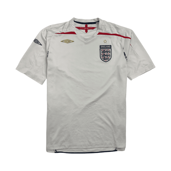 Vintage 2000s England Home Jersey White