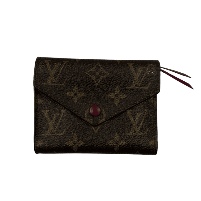 Louis Vuitton Monogram Victorine Wallet Brown/Fushcia