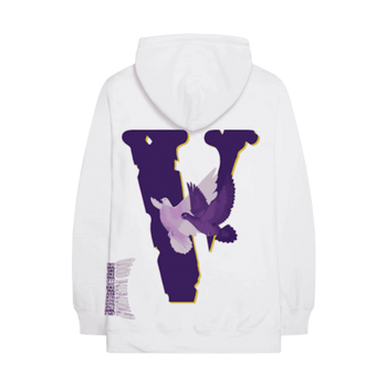 Vlone x Nav Doves Hoodie White