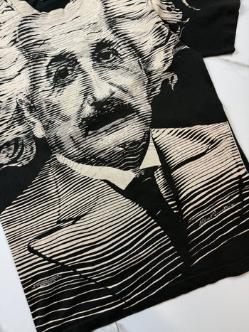 Vintage 90’s Albert Einstein Tee Black