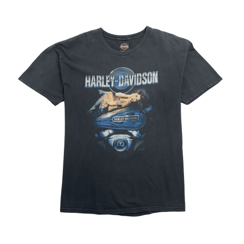 Vintage '09 Smoky Mountain Harley Davidson Tee Black | Vintage Clothing Store Canada