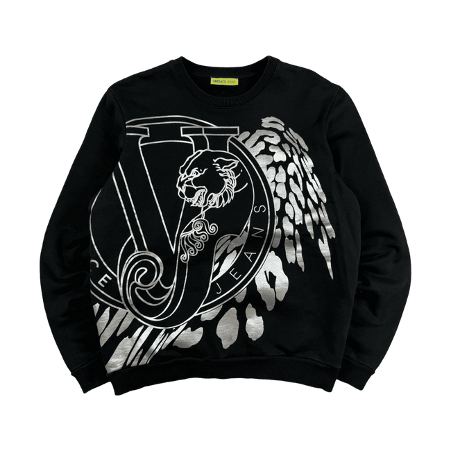 Versace Jeans Logo Sweatshirt Black (USED)
