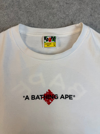 BAPE Japanese Fan Tee White (USED)
