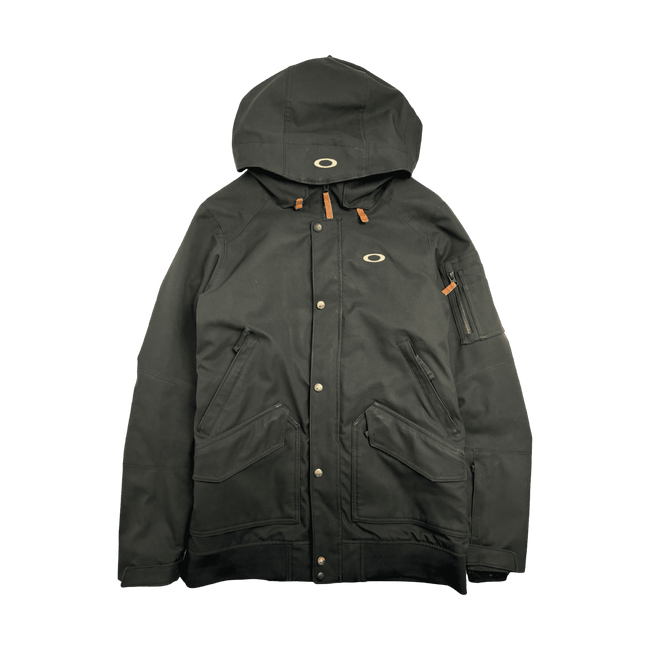 (M) Oakley Zip-Up Jacket Black