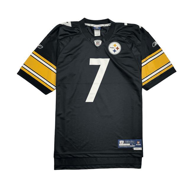 (L) NFL Pitsburg Steelers Ben Roethlisberger Jersey Black