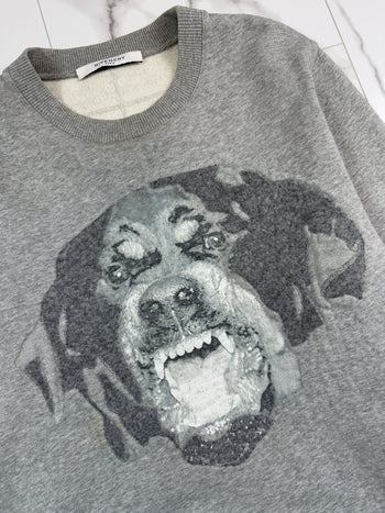 Givenchy Rottweiler Sweatshirt Grey (USED)