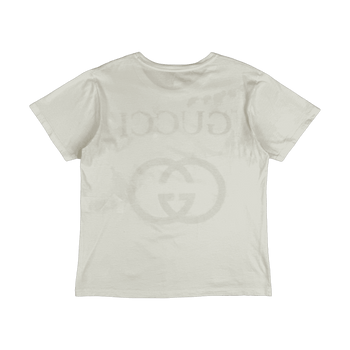 Gucci Interlocking GG Tee Cream (USED)