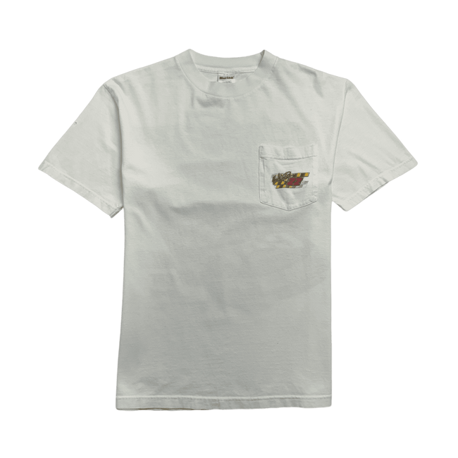 (S) Vintage '01 Ward Burton Nascar Tee White