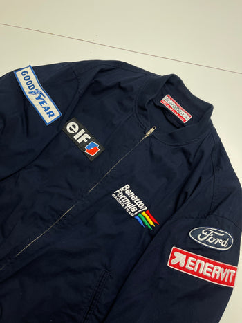 (L) Vintage Benetton Ford Formula 1 Jacket