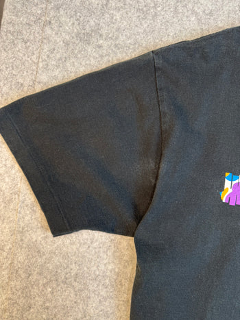 BAPE x Undefeated Unbalanced Tee Black/Multi (USED)