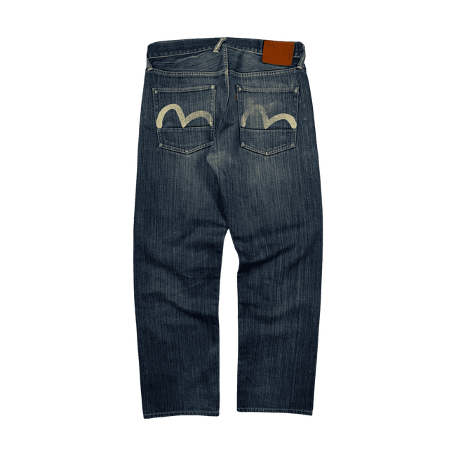Vintage Evisu No. 3 Double Seagull Denim Pants