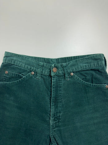 (28) Vintage Marks Corduroy Pants Emerald Green