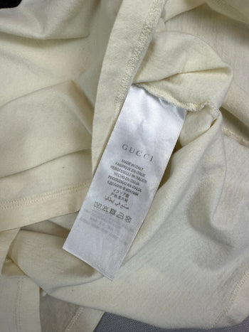 Gucci Interlocking GG Tee Cream (USED)
