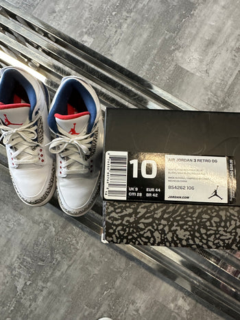 Air Jordan 3 Retro True Blue 2016 (USED)