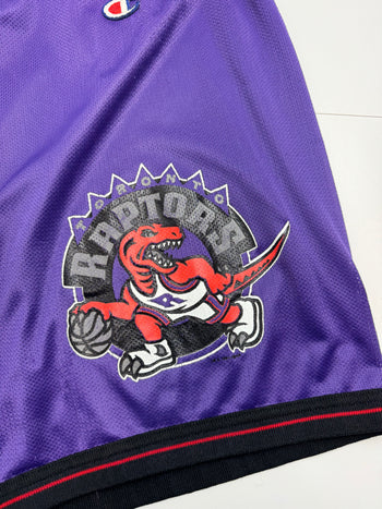 (XL) Vintage Champion Toronto Raptors Basketball Shorts