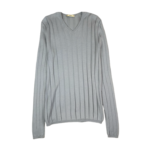 Women's Prada Blue V-neck Knit | Vintage Clothing Store Canada