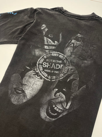 (S) Vintage Kiss Hot in the Shade World Tour Tee Black